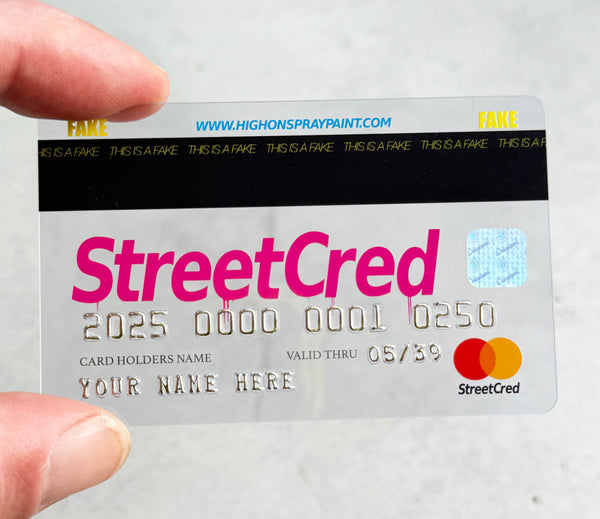 StreetCred V3 (glass)