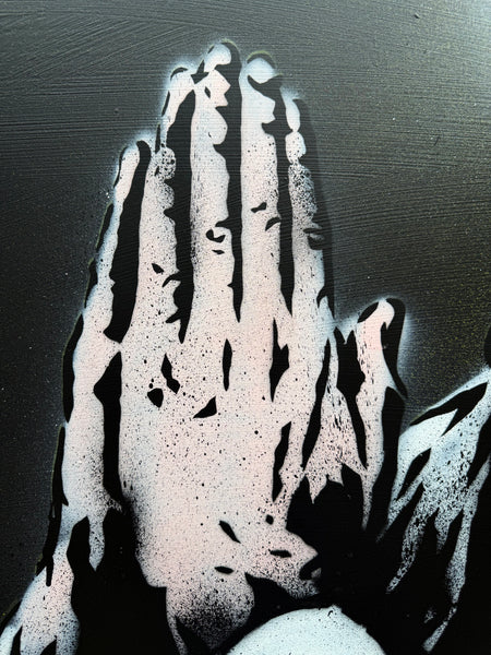 AI See God (original) 100x100cm