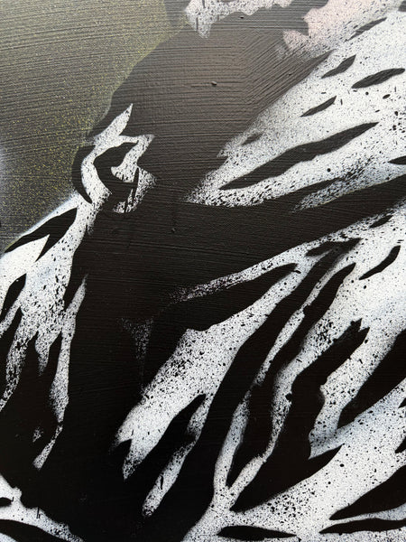 AI See God (original) 100x100cm