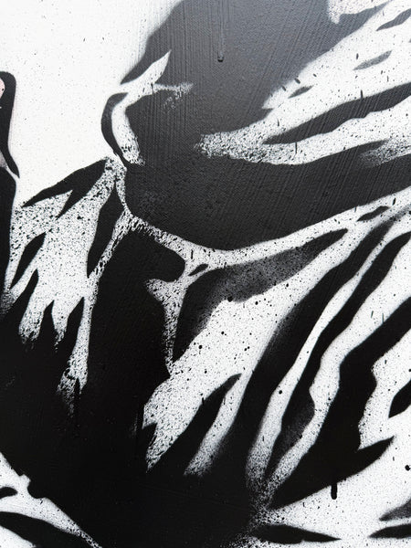 AI See God (original) 100x100cm