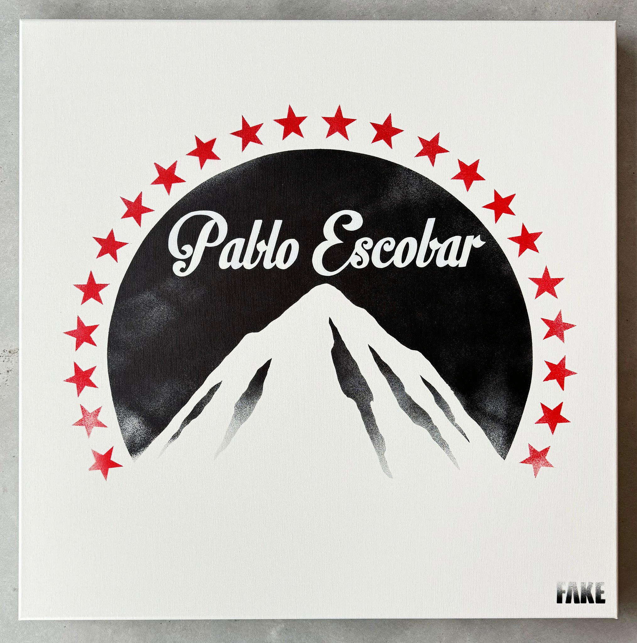 "Pablo Escobar" Original on canvas