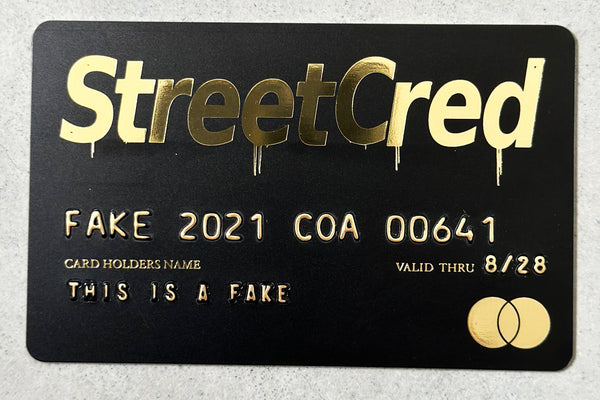 StreetCred Gold Card