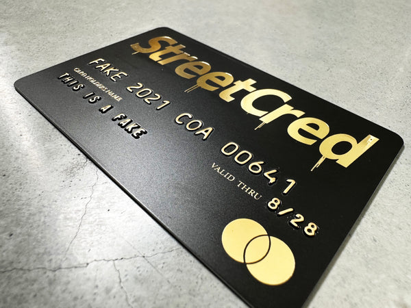 StreetCred Gold Card