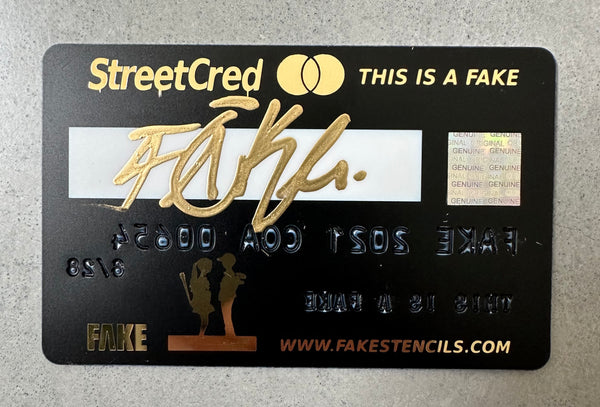 StreetCred Gold Card