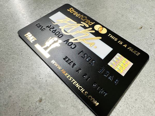StreetCred Gold Card