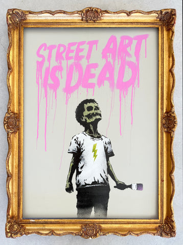 Street Art is Dead 1/1 (pink)