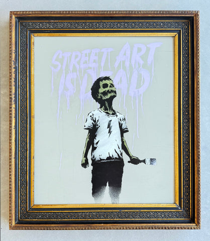 Street Art is Dead 1/1 (lavender)