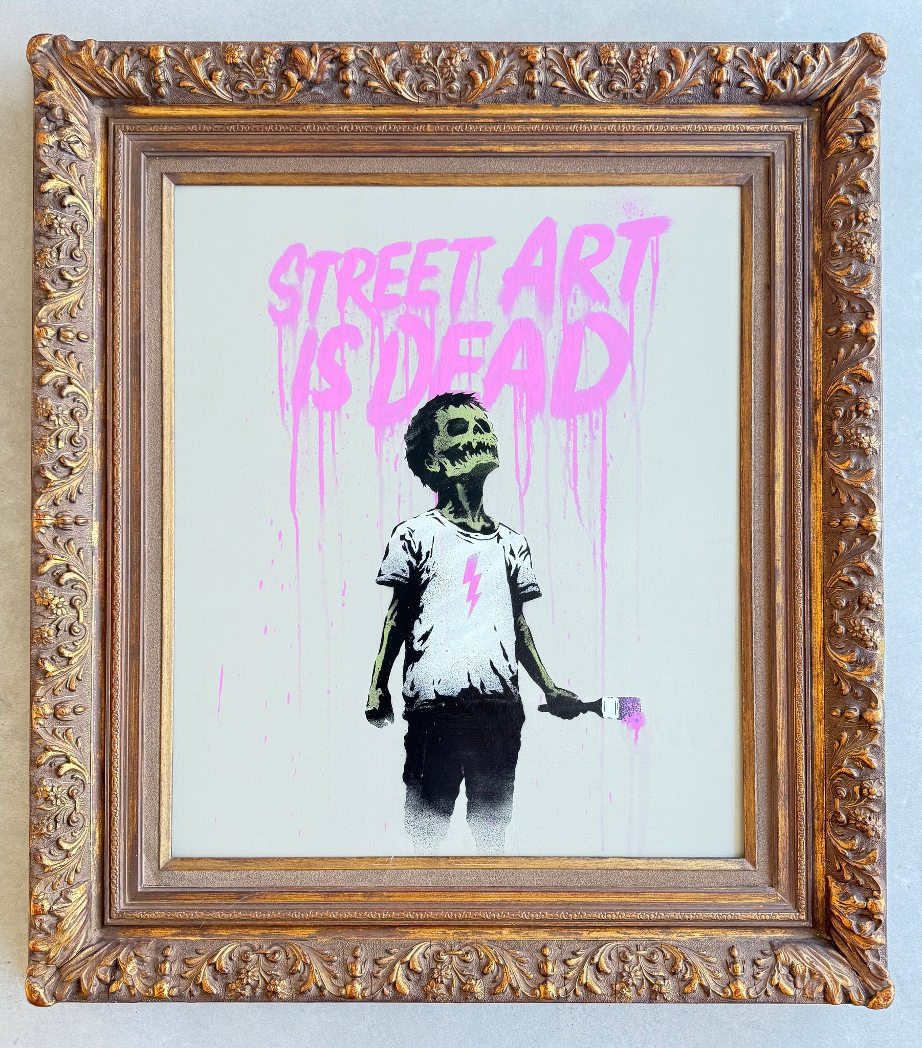 Street Art is Dead 1/1 (pink)