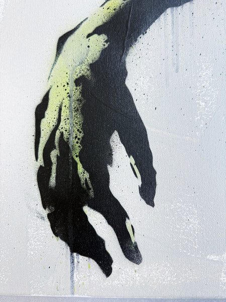 Free Hugs 1/1 Canvas 100x100xm