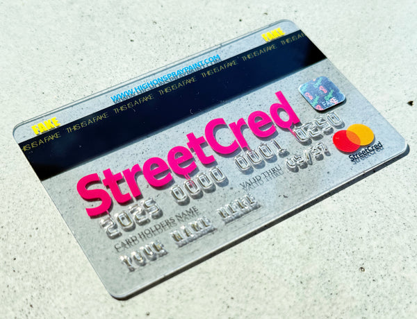 StreetCred V3 (glass)