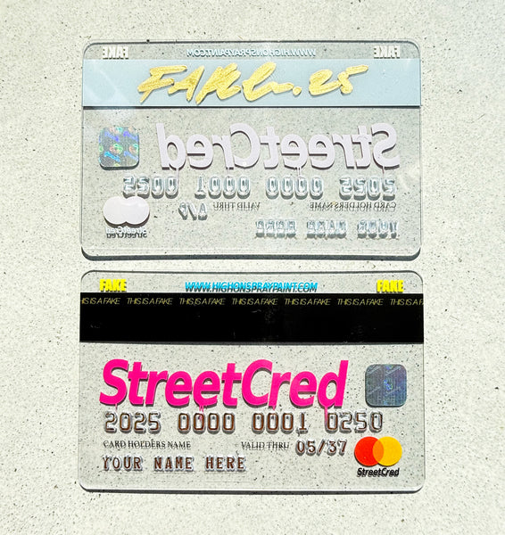 StreetCred V3 (glass)