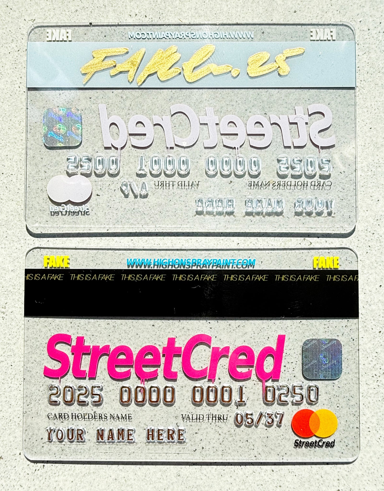 StreetCred V3 (glass)