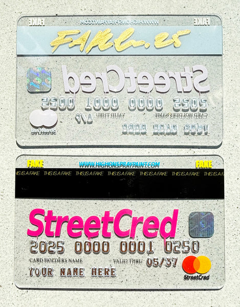 StreetCred V3 (glass)