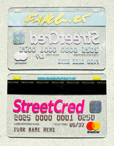 StreetCred V3 (glass)