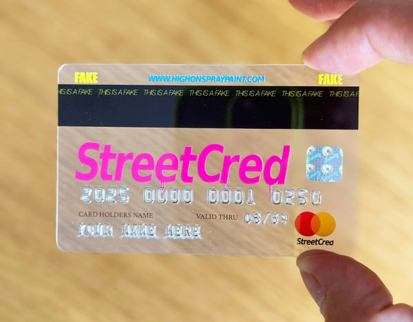StreetCred V3 (glass)