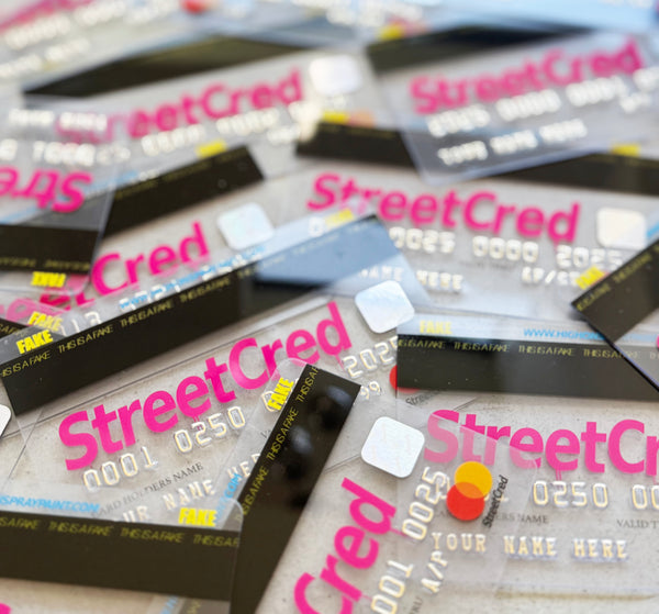 StreetCred V3 glass (Artist Proof)